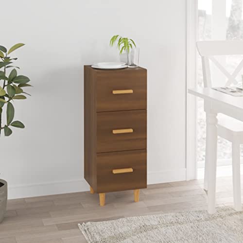 GCHDHAPB Schränke & Aufbewahrung, Buffets & Sideboards-Sideboard Braun Eiche, 34,5 x 34 x 90 cm, Holzwerkstoff GCHDHAPB Schränke & Aufbewahrung, Buffets & Sideboards-Sideboard Braun Eiche, 34,5 x 34 x 90 cm, Holzwerkstoff von GCHDHAPB