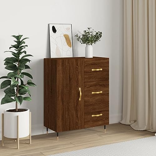 GCHDHAPB Schränke & Aufbewahrung, Buffets & Sideboards-Sideboard Braun Eiche, 69,5 x 34 x 90 cm, Holzwerkstoff GCHDHAPB Schränke & Aufbewahrung, Buffets & Sideboards-Sideboard Braun Eiche, 69,5 x 34 x 90 cm, Holzwerkstoff von GCHDHAPB