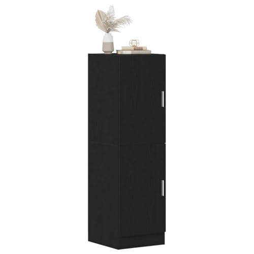 GCHDHAPB Schränke und Aufbewahrung, Küchenschränke, Küchenschrank, Schwarz, 38 x 41,5 x 131,5 cm, Holzwerkstoff GCHDHAPB Schränke und Aufbewahrung, Küchenschränke, Küchenschrank, Schwarz, 38 x 41,5 x 131,5 cm, Holzwerkstoff von GCHDHAPB