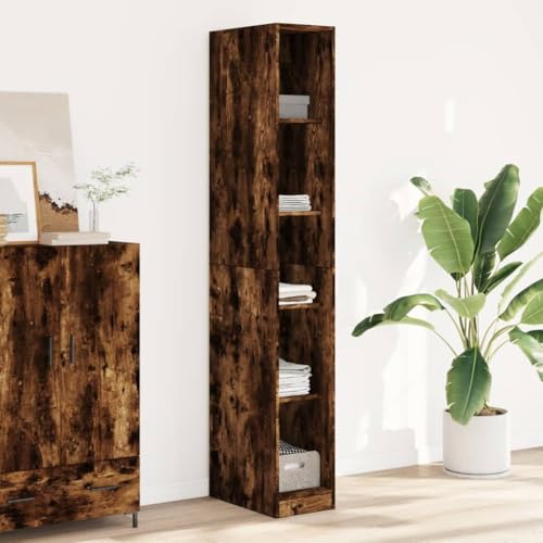 GCHDHAPB Schränke & Aufbewahrung, Schränke & Kleiderschränke, Garderobe Räuchereiche, 30 x 50 x 200 cm, Holzwerkstoff von GCHDHAPB