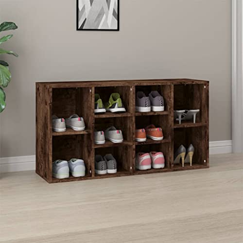 GCHDHAPB Schuhbank Räuchereiche 103x30x54,5cm Holzwerkstoff von GCHDHAPB