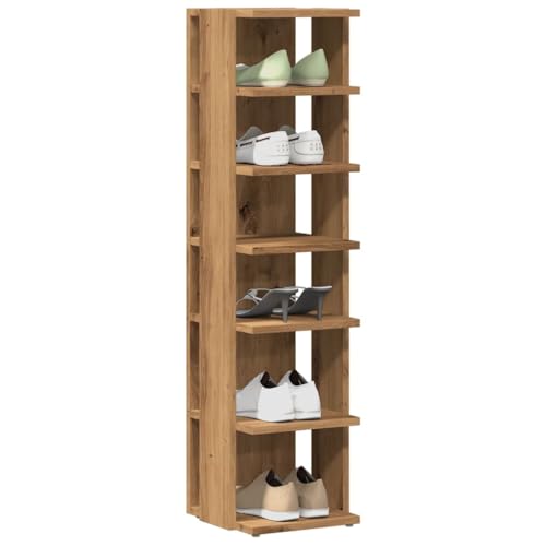 GCHDHAPB Schuhschrank Artisan Eiche 28x27x102 cm Holzwerkstoff GCHDHAPB Schuhschrank Artisan Eiche 28x27x102 cm Holzwerkstoff von GCHDHAPB