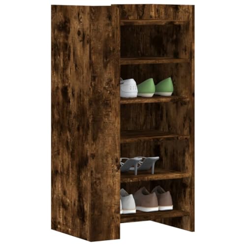 GCHDHAPB Schuhschrank Räuchereiche 52x37,5x100cm Holzwerkstoff GCHDHAPB Schuhschrank Räuchereiche 52x37,5x100cm Holzwerkstoff von GCHDHAPB