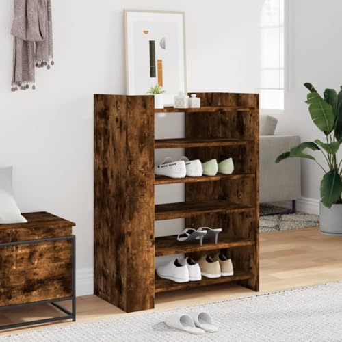 GCHDHAPB Schuhschrank Räuchereiche 74,5x37,5x100 cm Holzwerkstoff GCHDHAPB Schuhschrank Räuchereiche 74,5x37,5x100 cm Holzwerkstoff von GCHDHAPB