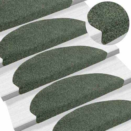 GCHDHAPB Selbstklebende Stufenmatten 10 Stück Grün 65x21x4cm Nadelstanzer Haus & Garten Haushaltsbedarf Treppenstufen von GCHDHAPB