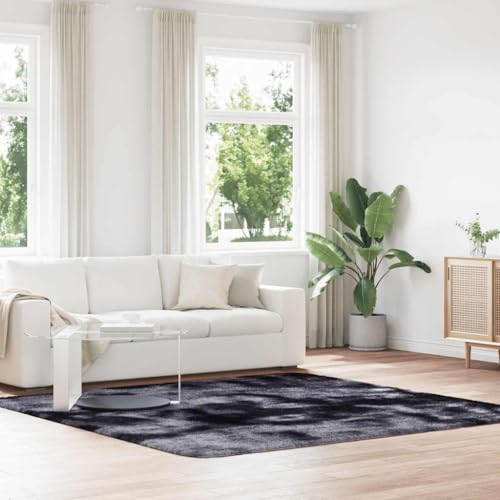 GCHDHAPB Shaggy Teppich Hochflor Navarra Dunkelgrau 240 x 240 cm Polyester Home & Garden Decor Teppiche GCHDHAPB Shaggy Teppich Hochflor Navarra Dunkelgrau 240 x 240 cm Polyester Home & Garden Decor Teppiche von GCHDHAPB