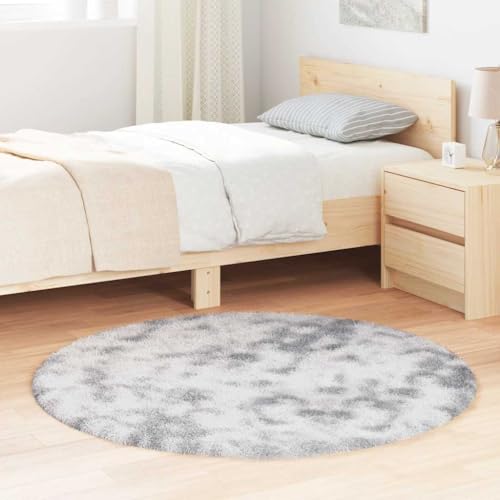 GCHDHAPB Shaggy Teppich Hochflor Navarra Hellgrau 120x120cm Polyester Home & Garden Decor Teppiche GCHDHAPB Shaggy Teppich Hochflor Navarra Hellgrau 120x120cm Polyester Home & Garden Decor Teppiche von GCHDHAPB