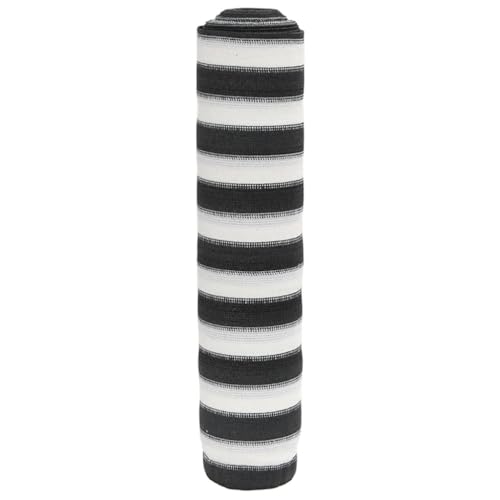 GCHDHAPB Sichtschutznetz Anthrazit und Weiß 1x10m HDPE 195g/m² GCHDHAPB Sichtschutznetz Anthrazit und Weiß 1x10m HDPE 195g/m² von GCHDHAPB