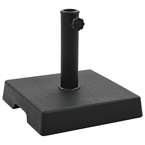 GCHDHAPB Sonnenschirmständer eckig Polyresin 8kg schwarz von GCHDHAPB