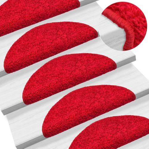 GCHDHAPB Stufenmatten 10 Stück 56 x 17 x 3 cm Rot Home & Garden Haushaltsbedarf Treppenstufen GCHDHAPB Stufenmatten 10 Stück 56 x 17 x 3 cm Rot Home & Garden Haushaltsbedarf Treppenstufen von GCHDHAPB