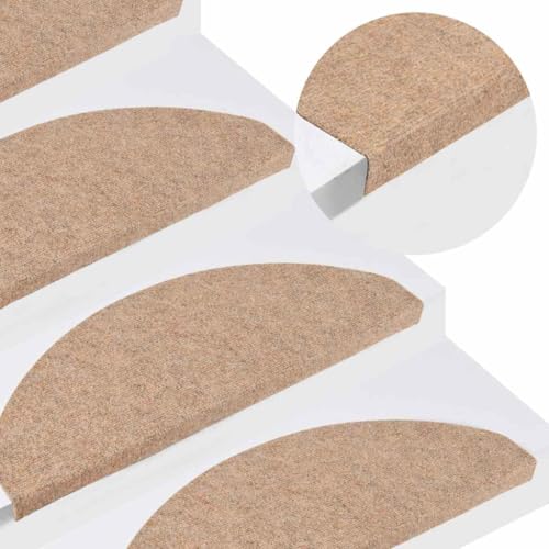 GCHDHAPB Stufenmatten Selbstklebend 15 Stück 65x22,5x3,5cm Beige Home & Garden Haushaltsbedarf Treppenstufen GCHDHAPB Stufenmatten Selbstklebend 15 Stück 65x22,5x3,5cm Beige Home & Garden Haushaltsbedarf Treppenstufen von GCHDHAPB