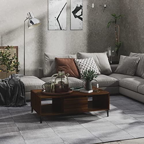 GCHDHAPB Tische, Akzenttische, Couchtisch, Couchtisch, braune Eiche, 103,5 x 60 x 35 cm, Holzwerkstoff GCHDHAPB Tische, Akzenttische, Couchtisch, Couchtisch, braune Eiche, 103,5 x 60 x 35 cm, Holzwerkstoff von GCHDHAPB