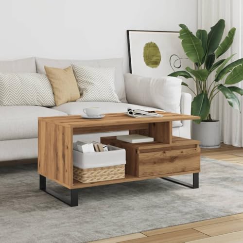 GCHDHAPB Tische, Akzenttische, Couchtische, Couchtisch, Kunsteiche, 90 x 49 x 45 cm, Holzwerkstoff GCHDHAPB Tische, Akzenttische, Couchtische, Couchtisch, Kunsteiche, 90 x 49 x 45 cm, Holzwerkstoff von GCHDHAPB