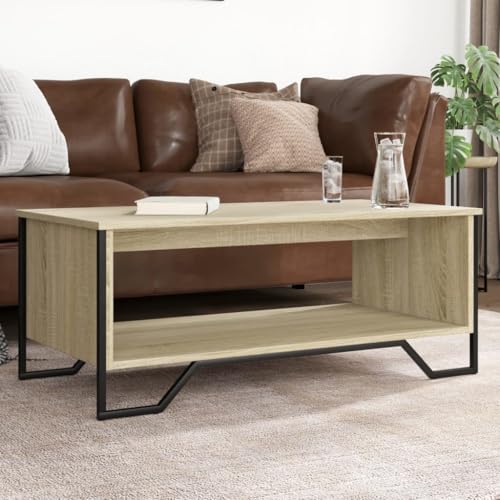 GCHDHAPB Tische, Akzenttische, Couchtische, Couchtisch, Sonoma-Eiche, 100 x 51 x 40 cm, Holzwerkstoff GCHDHAPB Tische, Akzenttische, Couchtische, Couchtisch, Sonoma-Eiche, 100 x 51 x 40 cm, Holzwerkstoff von GCHDHAPB