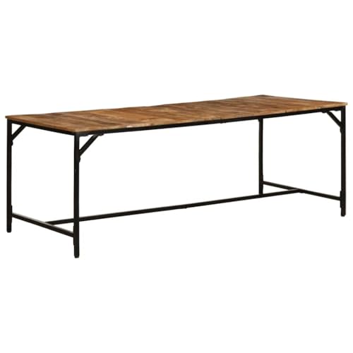 GCHDHAPB Tische, Küchen- & Esszimmertische, Esstisch, 200 x 100 x 75 cm, Massivholz, Mango grob von GCHDHAPB