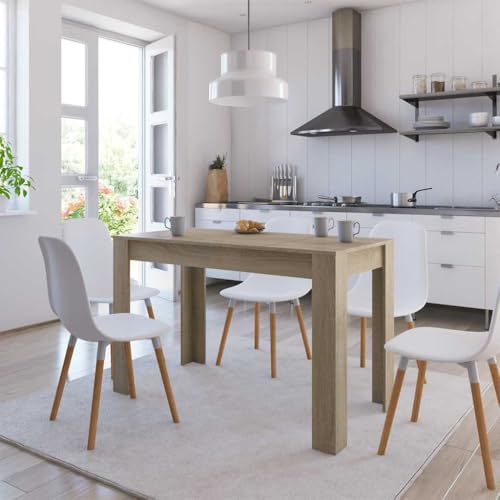 GCHDHAPB Tische, Küchen- und Esszimmertische, Esstisch, Sonoma-Eiche, 120 x 60 x 76 cm, Holzwerkstoff von GCHDHAPB