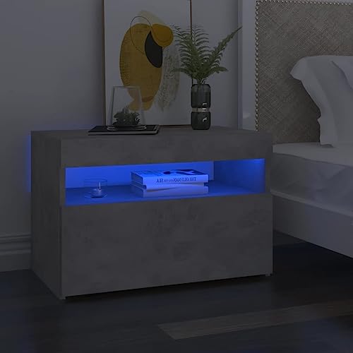 GCHDHAPB Tische, Nachttische, Nachttisch & LED-Leuchten Betongrau 60x35x40cm GCHDHAPB Tische, Nachttische, Nachttisch & LED-Leuchten Betongrau 60x35x40cm von GCHDHAPB