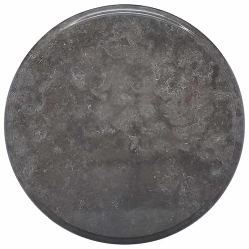 GCHDHAPB Tischzubehör, Tischplatten, Tischplatte, schwarz, Ø40 x 2,5 cm, Marmor von GCHDHAPB