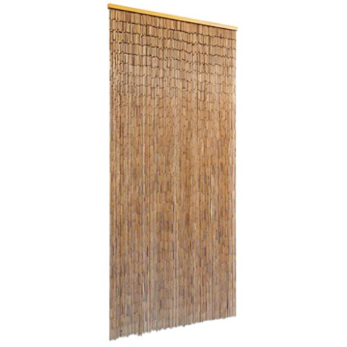 GCHDHAPB Türvorhang aus Bambus, 90 x 200 cm, Dekoration für Haus und Garten, Fensterbehandlungen, Fensterblenden von GCHDHAPB