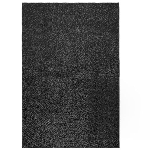 GCHDHAPB ZIZUR Teppich Anthrazit 120x170 cm Jute-Optik Indoor & Outdoor Home & Garden Decor Teppiche GCHDHAPB ZIZUR Teppich Anthrazit 120x170 cm Jute-Optik Indoor & Outdoor Home & Garden Decor Teppiche von GCHDHAPB