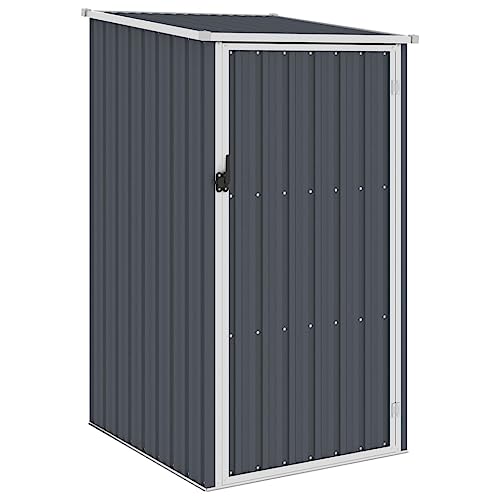 Gartenhaus anthrazit 87x98x159cm Stahl verzinkt von GCHDHAPB