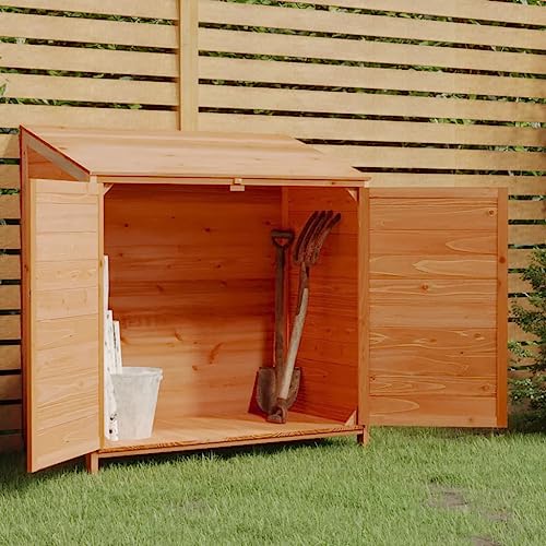 Gartenhaus braun 102x52x112cm Massivholz Tanne Gartenhaus braun 102x52x112cm Massivholz Tanne von GCHDHAPB