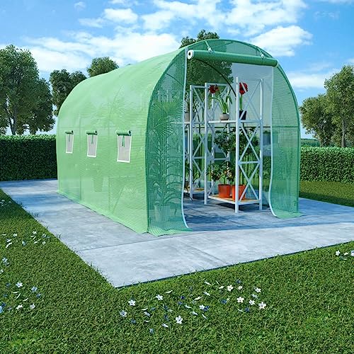 Gewächshaus 6,86m² 3,43x2x2mHaus & Garten Rasen & Garten Gartenarbeit Gewächshäuser Gewächshaus 6,86m² 3,43x2x2mHaus & Garten Rasen & Garten Gartenarbeit Gewächshäuser von GCHDHAPB