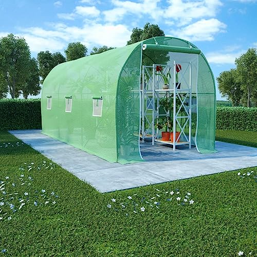 Gewächshaus 9m² 4,5x2x2mHaus & Garten Rasen & Garten Gartenarbeit Gewächshäuser Gewächshaus 9m² 4,5x2x2mHaus & Garten Rasen & Garten Gartenarbeit Gewächshäuser von GCHDHAPB