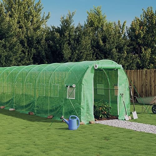 Gewächshaus mit Stahlrahmen grün 12m² 6x2x2mHome & Garden Rasen & Garten Gartenarbeit Gewächshäuser Gewächshaus mit Stahlrahmen grün 12m² 6x2x2mHome & Garden Rasen & Garten Gartenarbeit Gewächshäuser von GCHDHAPB