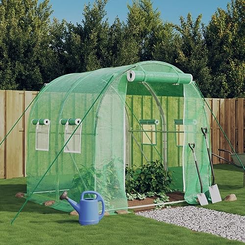 Gewächshaus mit Stahlrahmen grün 4m² 2x2x2mHaus & Garten Rasen & Garten Gartenarbeit Gewächshäuser Gewächshaus mit Stahlrahmen grün 4m² 2x2x2mHaus & Garten Rasen & Garten Gartenarbeit Gewächshäuser von GCHDHAPB