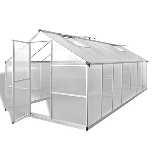 Gewächshaus verstärktes Aluminium 10,53 m² Haus & Garten Rasen & Garten Gartenarbeit Gewächshäuser Gewächshaus verstärktes Aluminium 10,53 m² Haus & Garten Rasen & Garten Gartenarbeit Gewächshäuser von GCHDHAPB