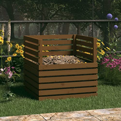 Komposter Braun 80x80x78cm Massivholz Kiefer Haus & Garten Rasen & Garten Gartenarbeit Kompostierung Komposter Komposter Braun 80x80x78cm Massivholz Kiefer Haus & Garten Rasen & Garten Gartenarbeit Kompostierung Komposter von GCHDHAPB