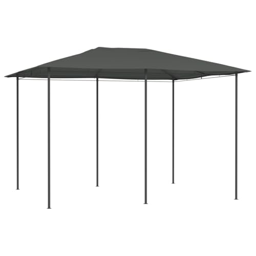 Pavillon 3x4x2,6m anthrazit 160g/m² Pavillon 3x4x2,6m anthrazit 160g/m² von GCHDHAPB