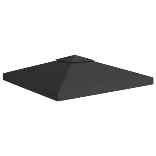 Pavillon-Abdeckung 2-stöckig 310 g/m² 3x3 m schwarz Pavillon-Abdeckung 2-stöckig 310 g/m² 3x3 m schwarz von GCHDHAPB