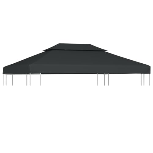 Pavillon-Abdeckung 2-stöckig 310g/m² 4x3m anthrazit Pavillon-Abdeckung 2-stöckig 310g/m² 4x3m anthrazit von GCHDHAPB