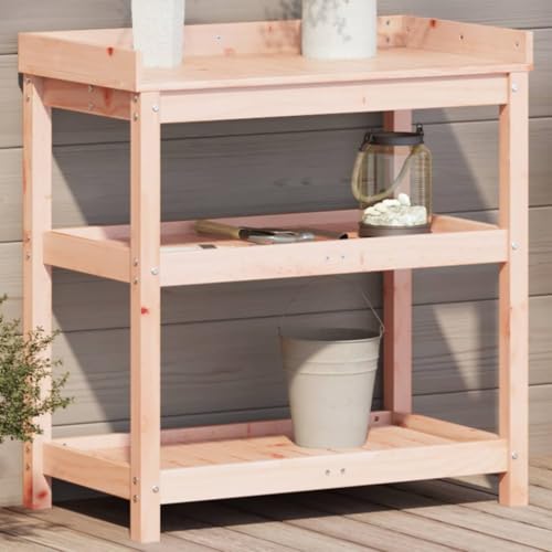 Pflanztisch mit Ablagen 82,5 x 45 x 86,5 cm Massivholz DouglasHome & Garden Rasen & Garten Gartenarbeit Pflanzenständer Pflanztisch mit Ablagen 82,5 x 45 x 86,5 cm Massivholz DouglasHome & Garden Rasen & Garten Gartenarbeit Pflanzenständer von GCHDHAPB