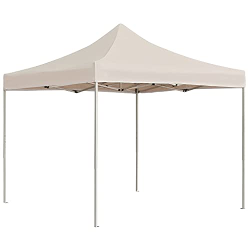 Profi Partyzelt faltbar Aluminium 2x2m creme von GCHDHAPB
