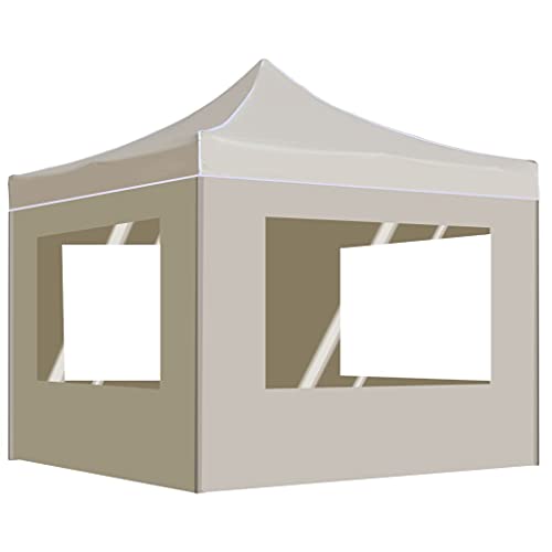 Profi Partyzelt faltbar mit Wänden Aluminium 2x2m Creme Profi Partyzelt faltbar mit Wänden Aluminium 2x2m Creme von GCHDHAPB