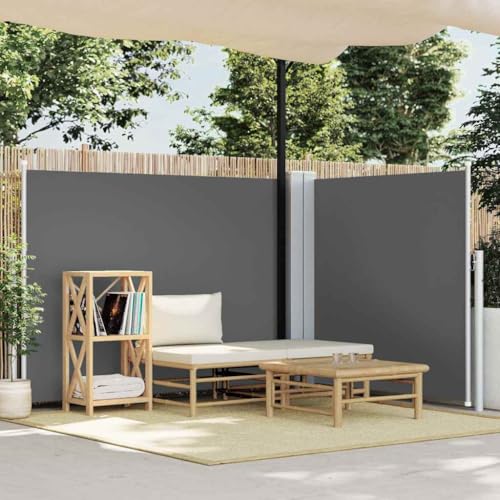 Seitenmarkise versenkbar anthrazit 140x600cm von GCHDHAPB