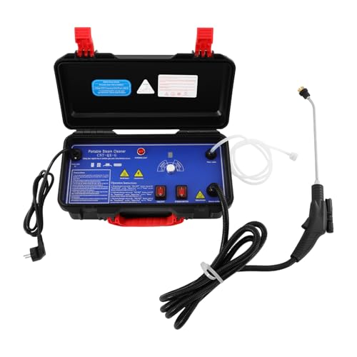 GCIUEMMH 3000W Haushalt Steam Cleaner Hochtemperatur Hochdruck Auto Haushalt Steam Cleaner Reinigungsmaschine – KFZ Haushalt Handheld Reinigungsmaschine 220V mit Dual-Modus bis 130°C von GCIUEMMH
