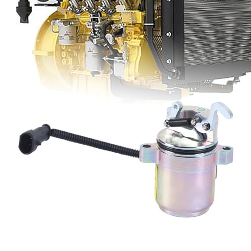 GCIUEMMH Magnet-Elektromagnetnet - 12 V Flameout Magnetventil Abstellmagnet Absteller Motor Solenoid Magnetspule Elektromagnet Offen Rahmen Für Deutz Motor F2 F3 F4 FL1011 2011 von GCIUEMMH