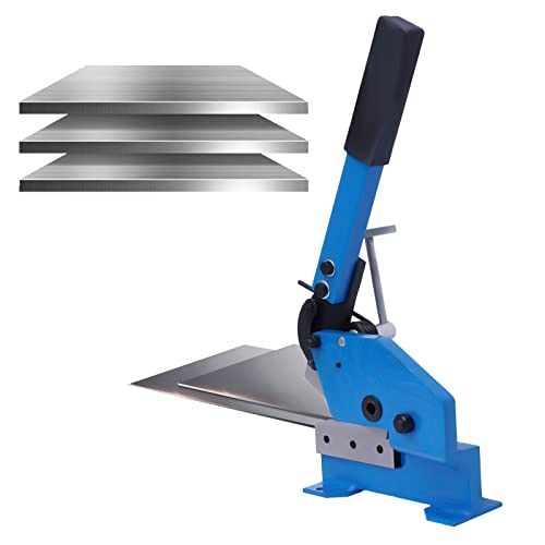 GCIUEMMH Manuelle Metallschere – Handschere für Stahl, Aluminium und Kupfer – Schermaschine Q235 Karbonstahlklinge mit rutschfestem Griff (schneidet bis zu 1 cm Rundstange) (200 mm) von GCIUEMMH