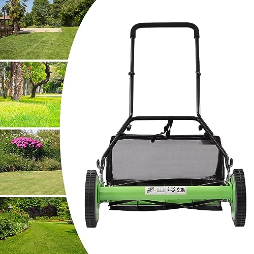 GCIUEMMH Manueller RasenmäHer Mit 508mm Schnittbreite - SpindelmäHer HandrasenmäHer HöHenverstellun Hand Push Verstellbarer ManuellerrasenmäHer Handantrieb Schneidemaschine Arbeitsbreite Verstellbar GCIUEMMH Manueller RasenmäHer Mit 508mm Schnittbreite - SpindelmäHer HandrasenmäHer HöHenverstellun Hand Push Verstellbarer ManuellerrasenmäHer Handantrieb Schneidemaschine Arbeitsbreite Verstellbar von GCIUEMMH