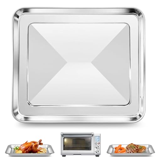 12" × 12" Toaster Ofen Backpfanne für Breville Smart Ofen BOV800XL, Smart Ofen Plus BOV810BSS, Smart Ofen Pro BOV845BSS, Smart Ofen Luft BOV900BSS, Kompatibel mit Ninja SP100 SP101 SP201 von GCQ