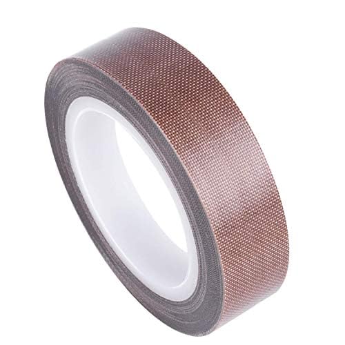 Teflon Fabric Tape, 3/4 Inch 30 Feet PTFE Tape for Vacuum Sealer Machine, Hand Impulse Sealers Insulation PTFE Coated Fiberglass Adhesive Tape Compatible with FoodSaver, Seal A Meal, Weston, Cabella von GCQ