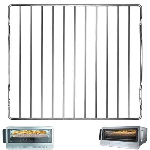 GCQFZ Luftfritteusen-Gestell für Ninja Flip-Toaster, Ofen und Luftfritteuse SP151, 34,9 x 30,8 cm, lebensmittelechter Edelstahl, Zubehör für Luftfritteuse, Ersatzteile, Grillrost, spülmaschinenfest von GCQFZ