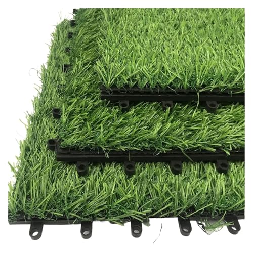 GCYEIDMA Kunstrasen Fliesen 1 stücke Ineinander greifende Kunstrasenfliesen Outdoor-Kunstrasenfliesen wasserdichte DIY-Kunstrasenmatten 100 cm Größe GCYEIDMA Kunstrasen Fliesen 1 stücke Ineinander greifende Kunstrasenfliesen Outdoor-Kunstrasenfliesen wasserdichte DIY-Kunstrasenmatten 100 cm Größe von GCYEIDMA