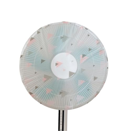 GCYEIDMA Ventilator Abdeckung PEVA Elektrische Ventilator Staubdichte Schutzhülle Haushalt Boden Schutz Tasche Cartoon Druck Fan Abdeckung Runde(Type 1,L-about 50x23cm) von GCYEIDMA