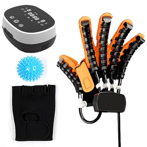 GCZQYAM Selbsttraining Rehabilitation Roboter Handschuhe, Finger Richten Brace Guard Protector Exoskelett Manuelles Training Funktional GCZQYAM Selbsttraining Rehabilitation Roboter Handschuhe, Finger Richten Brace Guard Protector Exoskelett Manuelles Training Funktional von GCZQYAM