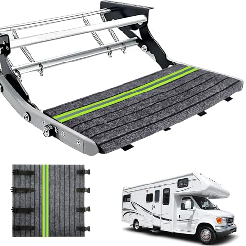 RV Wohnmobil Treppenabdeckungen,Teppich Trittstufe WohnmobilSchutz Stufenmatten, Wohnmobil Trittstufenmatte, Rutschfester Teppich, Doppelschichtiges Schnallen-Design Teppich,with Reflective Strips RV Wohnmobil Treppenabdeckungen,Teppich Trittstufe WohnmobilSchutz Stufenmatten, Wohnmobil Trittstufenmatte, Rutschfester Teppich, Doppelschichtiges Schnallen-Design Teppich,with Reflective Strips von GD HUA
